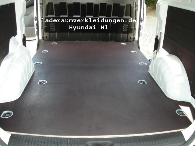 Hyundai H1 Bodenplatte mit Siebdruck-Beschichtung