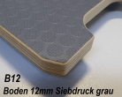 Custom Boden aus Sperrholz mit Siebdruck - Beschichtung - L1 kurz