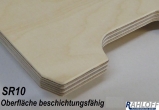 Custom Boden aus Sperrholz mit Siebdruck - Beschichtung - L1 kurz
