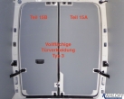 MAN TGE - Crafter Plus - Doppelkabine -  Seitenverkleidung aus Kunststoff - L3 standard